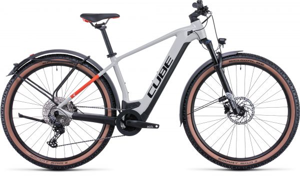 CUBE "Reaction Hybrid Pro 500 Allroad" grey´n´red 2022